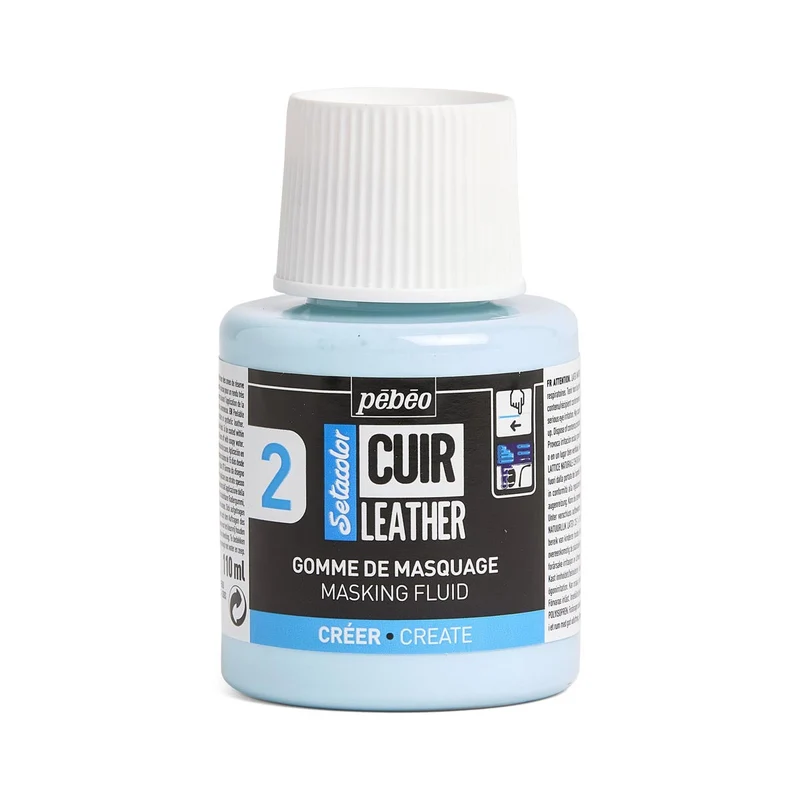 Pebeo - Setacolor Leather Paint 45ml - Glitter Iridescent