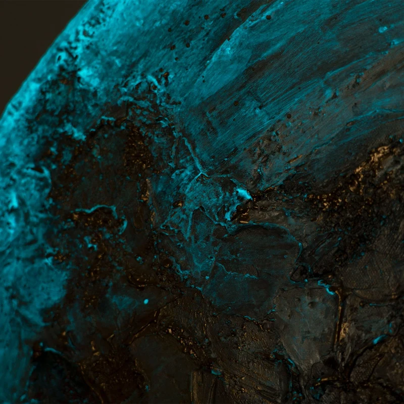 Ist ein runder Acrylplanet für moderne Innenräume - Enigma