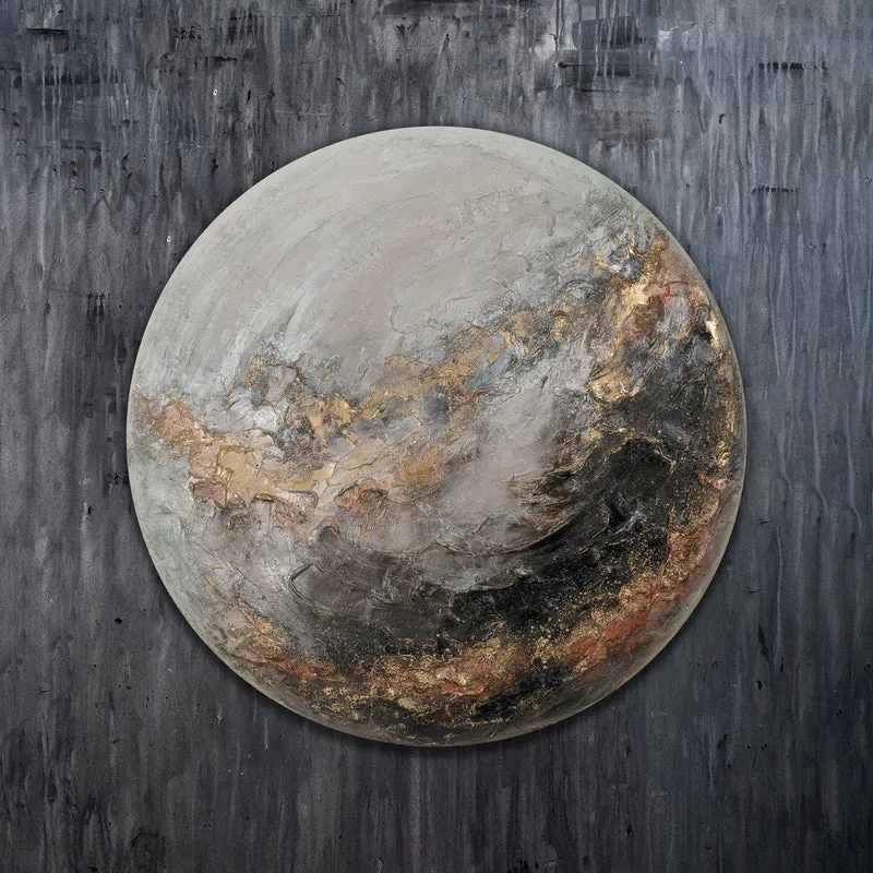 Ist ein runder Acrylplanet für moderne Innenräume - Enigma
