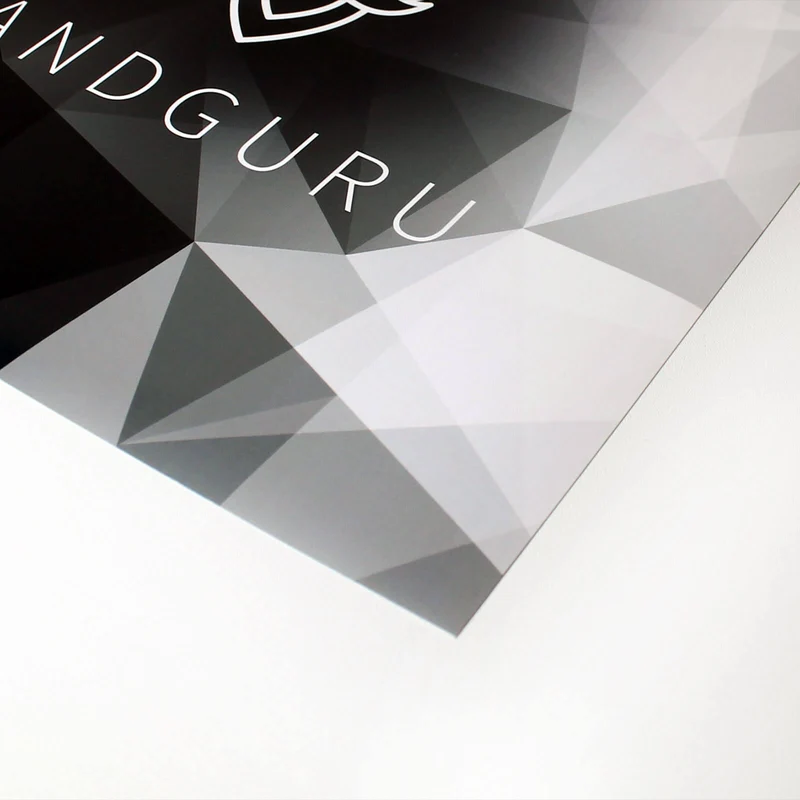 Poster Frau mit Gold Make-Up Quadrat