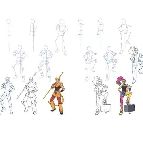Search Press Books - How to Draw - Manga Heroes