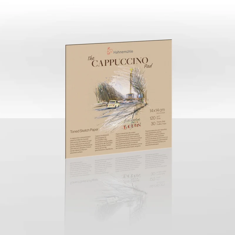 Hahnemuhle The Cappuccino Pad Toned Sketch Pad 120gsm 30 sheets