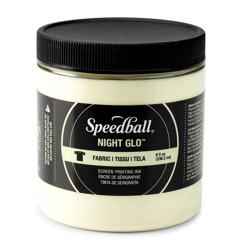 Speedball - Fabric Screen Printing Ink 236ml (8oz) - Night Glow