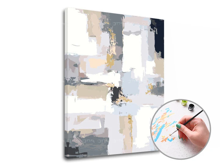 Paint by Numbers 50 Shades of Gray | Low Difficulty