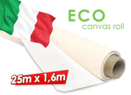 ECO Canvas Roll, 25 Meters