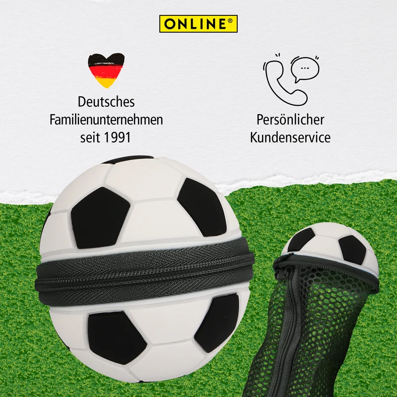 ONLINE PEN Schlampermäppchen Soccer | Zip, 22x7 cm