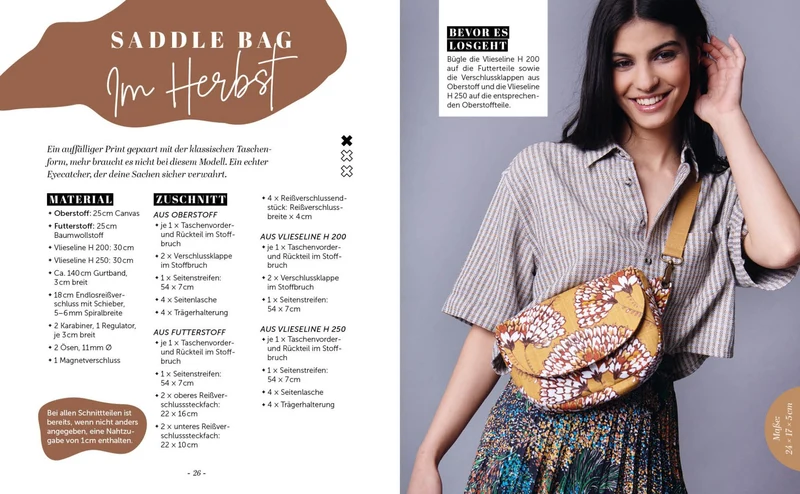 Bauchtaschen nähen
