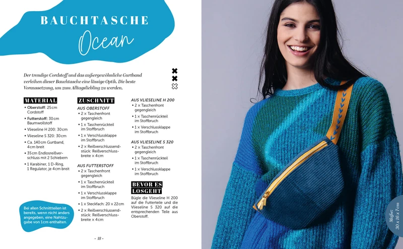 Bauchtaschen nähen