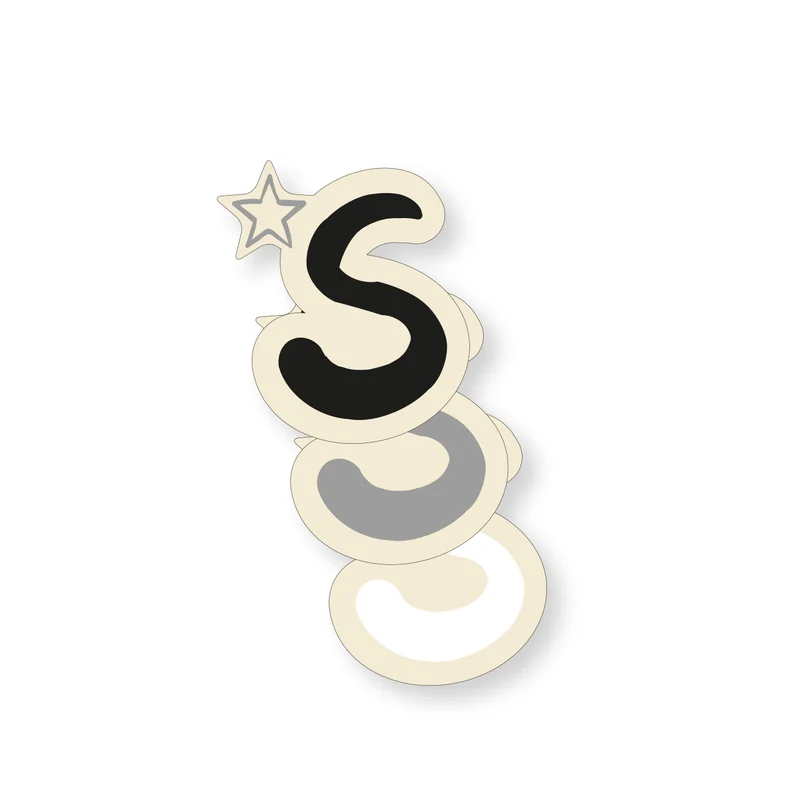 Buchstaben gross "S"