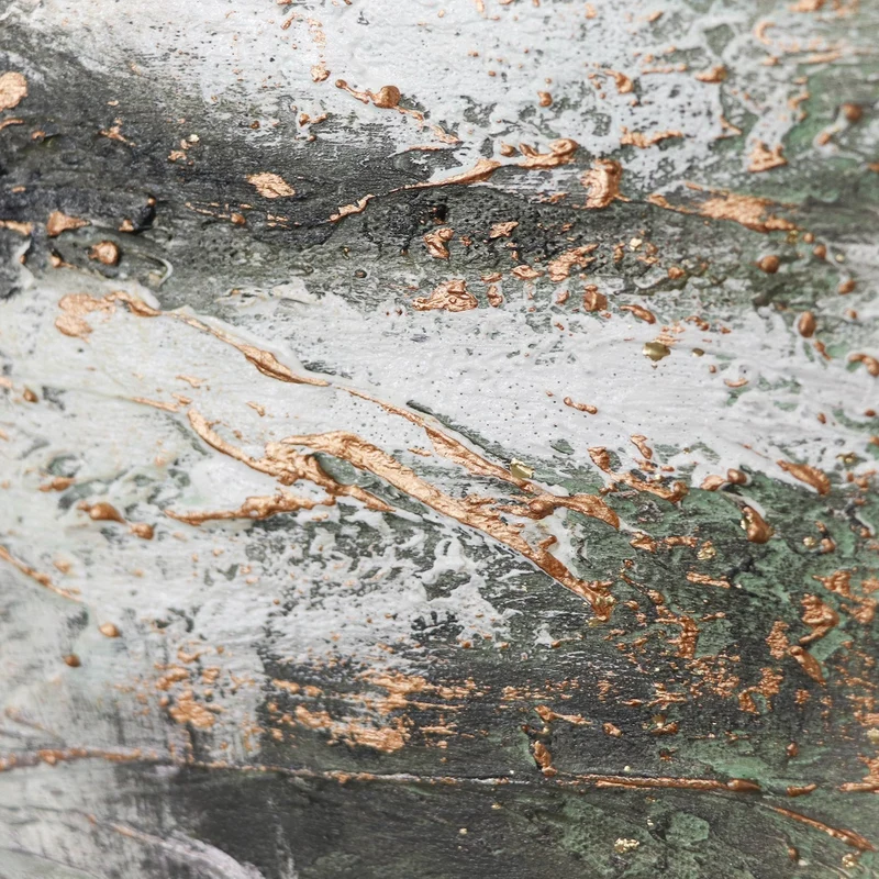 Abstrakte Bild Leinwand "Ruhe vorm Sturm" fürs Wohnzimmer