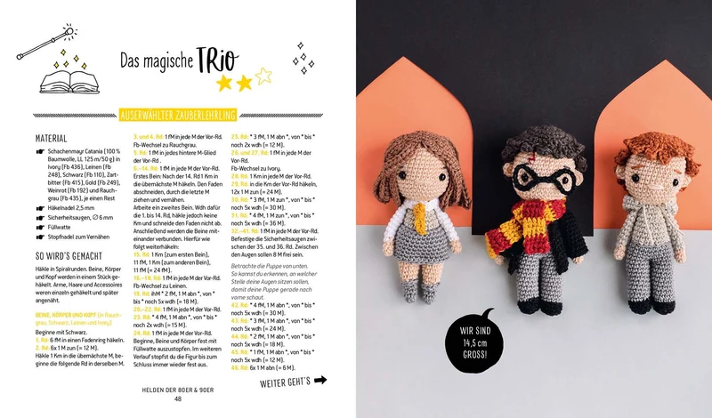 Helden der Kindheit – Das Häkelbuch – Trickfiguren, Kulthelden und mehr Amigurumis häkeln