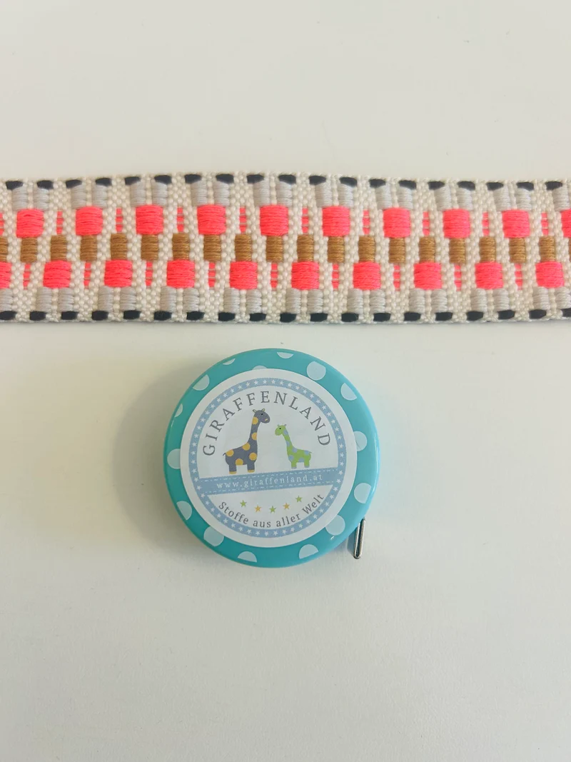 Gurtband 38mm pink beige