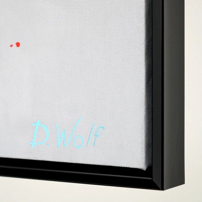 Acrylbilder auf Leinwand: Moderne Abstrakte Kunstwerke "Buntes Leben"