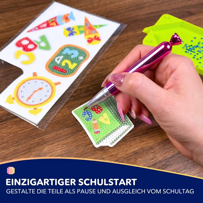 Diamond Painting Schul-Set Jungen