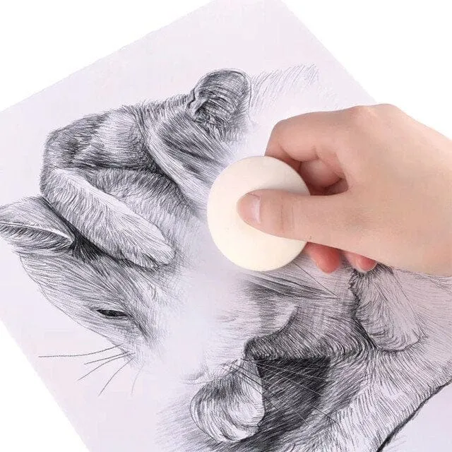Eraser Large Round Disc 5.5cm