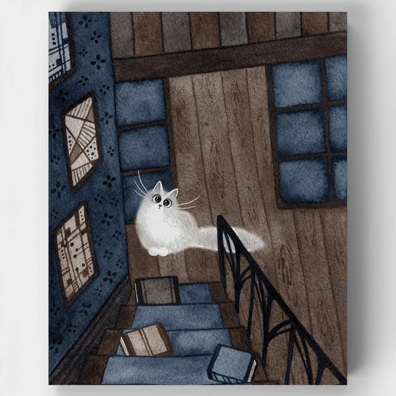 "In The Middle Of The Night" Paint by Numbers Kit