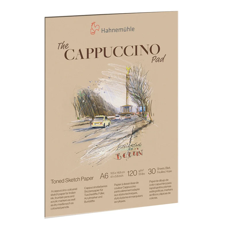 Hahnemuhle - Cappuccino Paper Sketch Pad A6