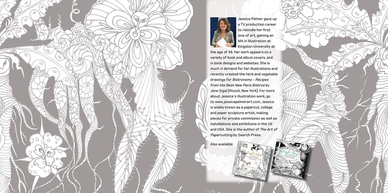 Search Press Books - Tangle Magic Colouring Book - Large Format