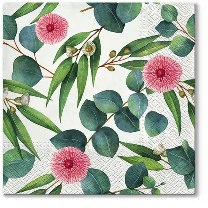 Leaves of Eucalyptus Decoupage Napkins - 1 pc