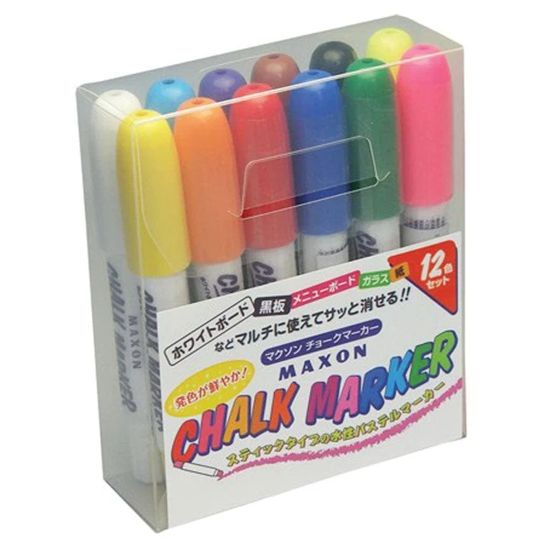 Chalk Marker Set of 12 Colours