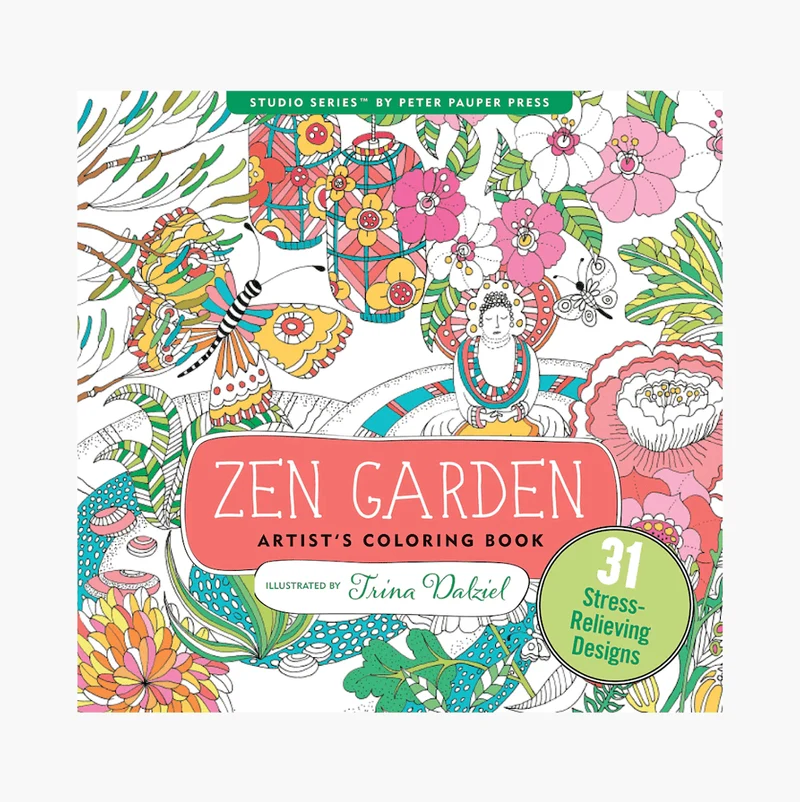 Zen Garden Colouring Book