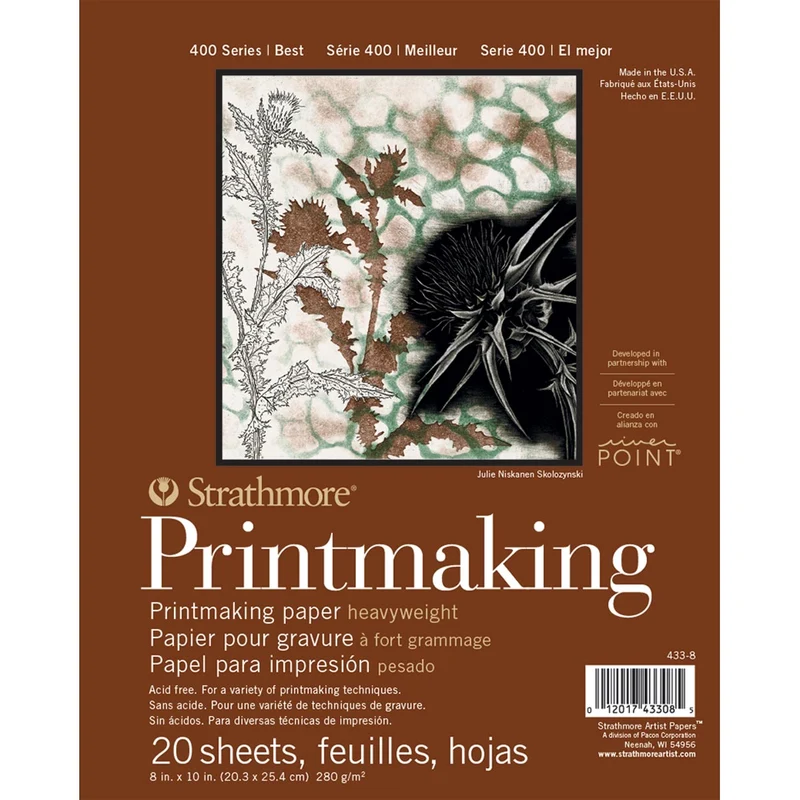 Strathmore - 400 Heavy Printing Pad 8x10" 20 Sheets