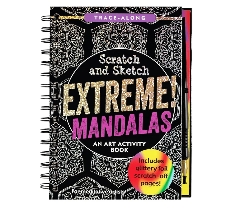 Scratch & Sketch Art Activity Books