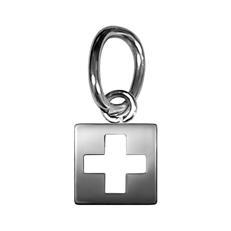 Charms Schweizerkreuz silver