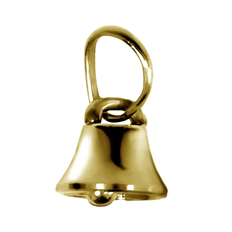 Charms Glocke gold