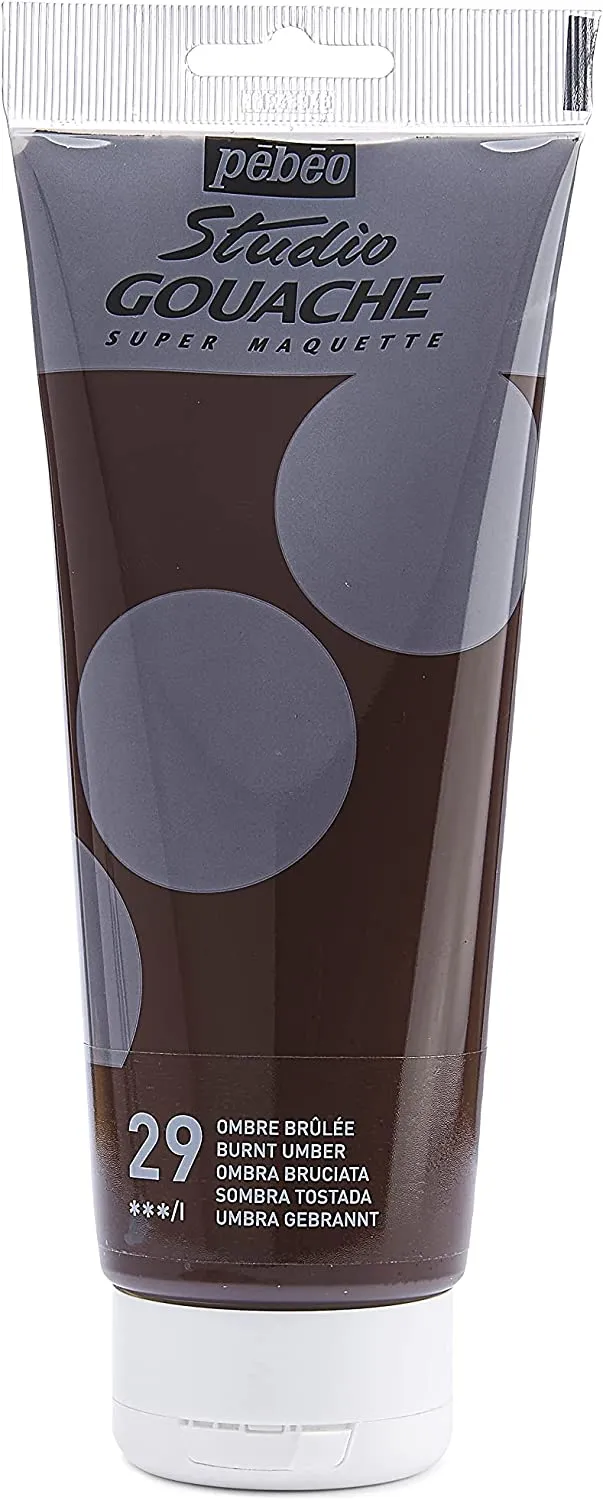 Pebeo - Studio Gouache 220ml Burnt Umber
