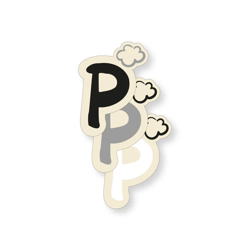 Buchstaben klein "P"