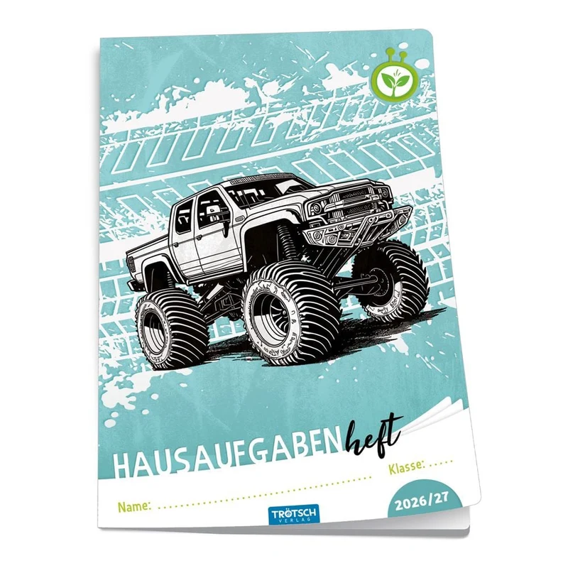 TRÖTSCH Hausaufgabenheft Truck Grundschule A5 2026/27