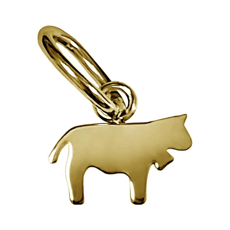 Charms Kuh gold