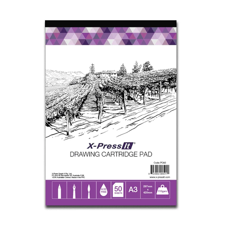 X-Press It Heavy Weight Cartridge Paper Pad A3