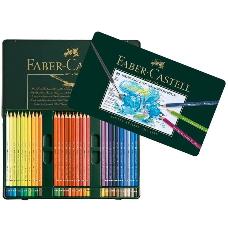 Faber-Castell Albrecht Durer Watercolour Pencils 60 Pack