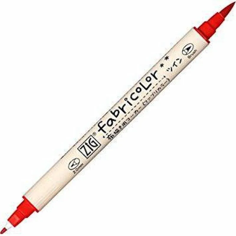 Zig Fabricolor 2mm Twin Ink Pen