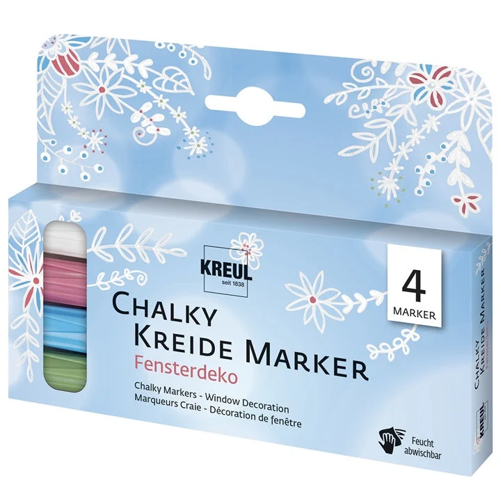 KREUL Frost Chalk Marker Set of 4