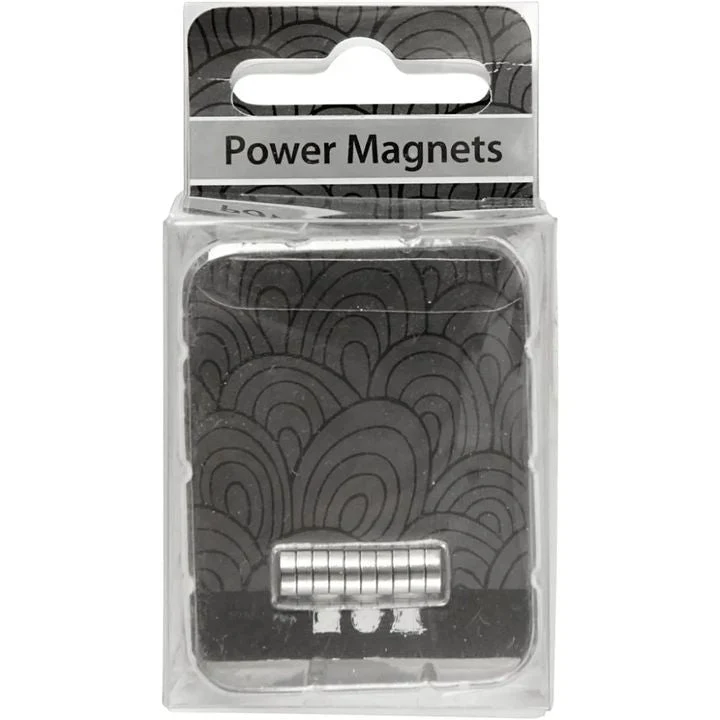 Set of 10 Magnets, 5 mm Diameter