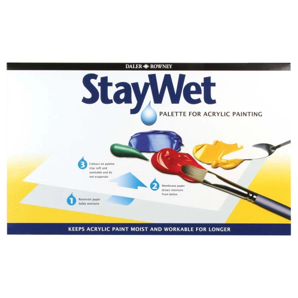 Daler Rowney - Staywet Palette Small 10x11"