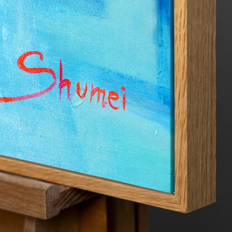 Gemälde mit rahmen "Yachten und Hafen" Originelle wanddeko wohnzimmer