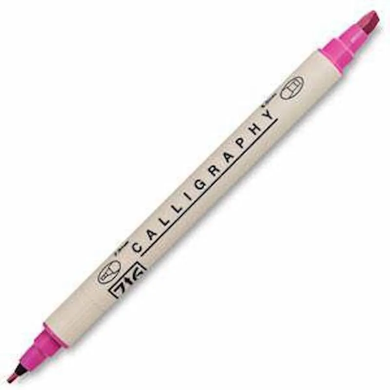Zig Dual Tip Calligraphy Marker 2mm/5mm