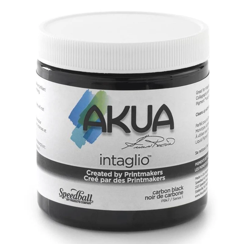 Speedball - Akua Intaglio Inks 236ml (8oz) - Carbon Black