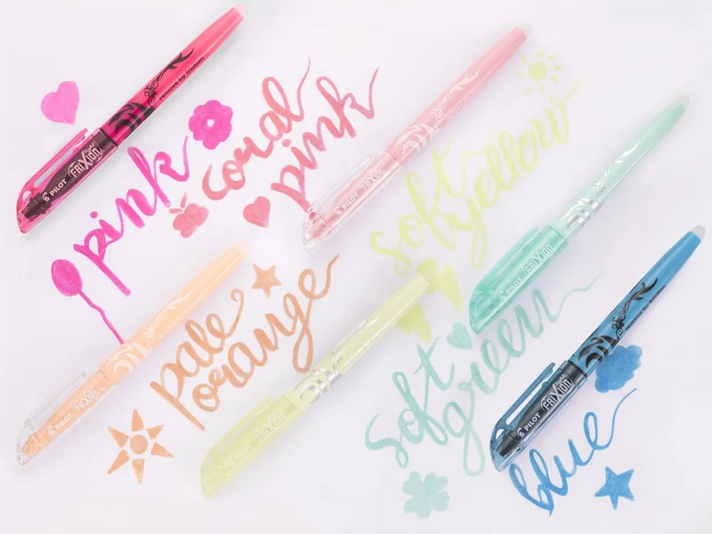 Pilot - FriXion Light Soft - Highlighter pen - Yellow Pink Blue - Medium Tip - 3 Pack