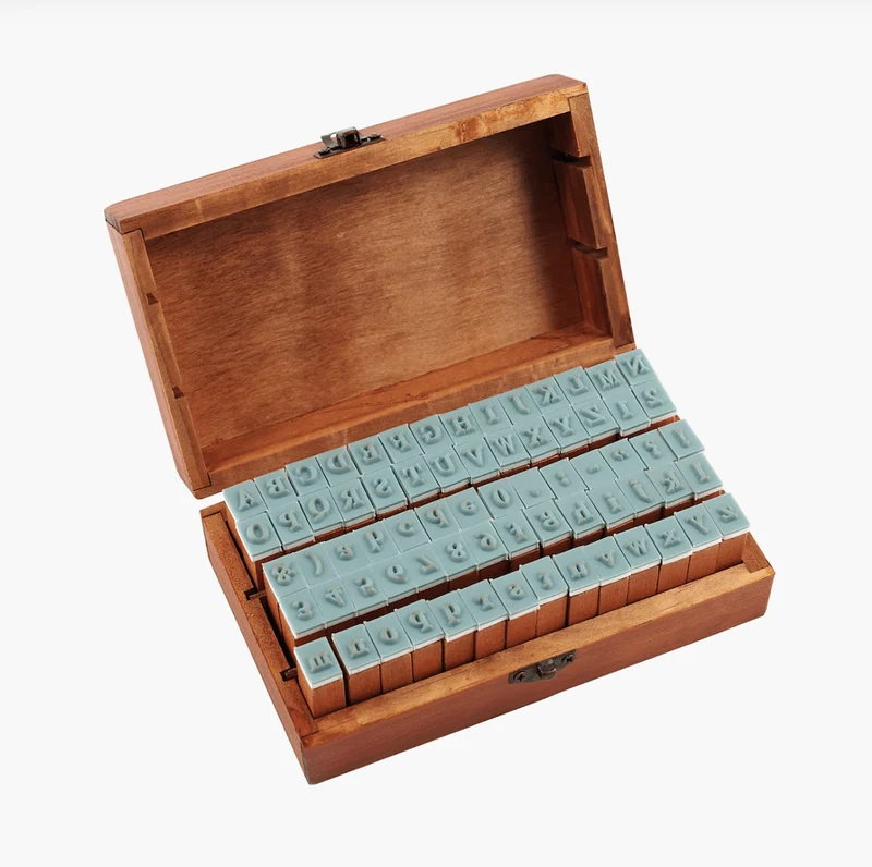 Letterpress Stamp Set