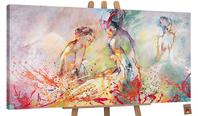 Acrylgemälde modern "heißer Sommer"