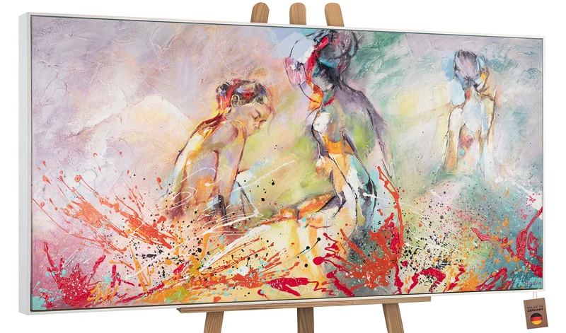 Acrylgemälde modern "heißer Sommer"