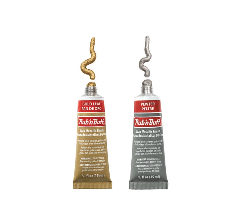 Rub 'n Buff Metallic Finish Wax