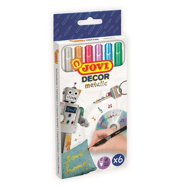 JOVI Metallic Marker Set of 6