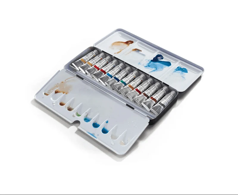 Winsor & Newton Professional Watercolour Lightweight Sketcher’s Box 12x tubes