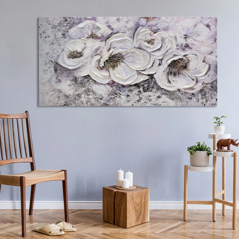Gemälde blumen abstrakt modern "Lieblingsblumen"
